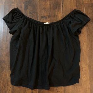 Off the shoulder garage top